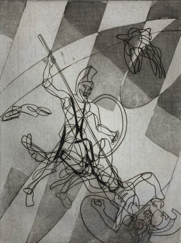 Death of Hektor, from the Hektor Portfolio