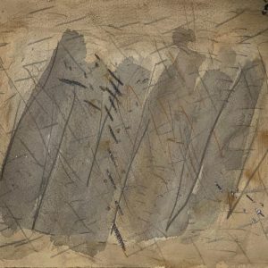 Untitled (Mixed Media Abstract Expressionist Construction)