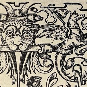 Cul de Lampe Plate No. 4