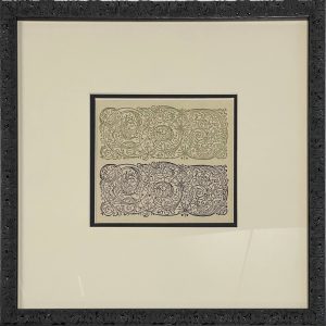 Cul de Lampe Plate No. 14