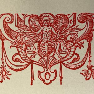 Cul de Lampe Plate No. 17