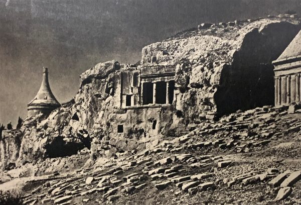 Jerusalem, The Old Monuments in the Valley of Jhoshaphath