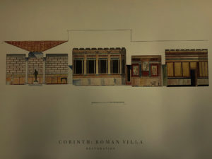 Sectional Restoration of the Villa