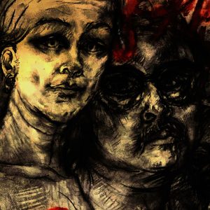 Gallery 63 work in Charcoal and Watercolors