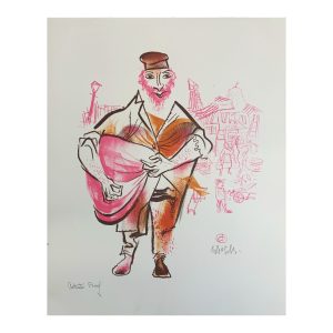 Shtetl Portfolio Plate 01 Untitled (Passing Through)