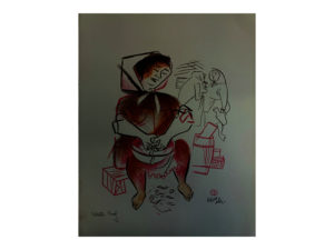 Shtetl Portfolio Plate 04 Untitled (Cooking)