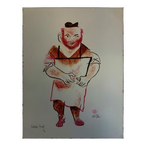 Shtetl Portfolio Plate 02 Untitled (The Butcher)
