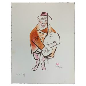 Shtetl Portfolio Plate 07 Untitled (The Beggar)