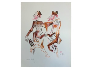 Shtetl Portfolio Plate 08 Untitled (Wedding Dancers)