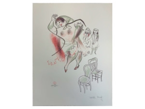 Shtetl Portfolio Plate 09 Untitled (The Mother-in-Law Dancing)