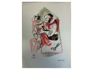 Shtetl Portfolio Plate 16 Untitled (The Tailor)