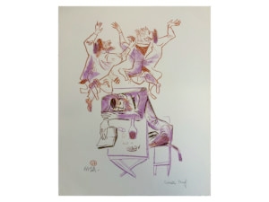 Shtetl Portfolio Plate 17 Untitled (Into the Early Hours)