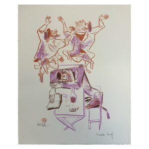 Shtetl Portfolio Plate 17 Untitled (Into the Early Hours)