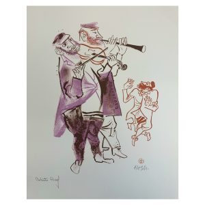Shtetl Portfolio Plate 19 Untitled (Klezmer Players)