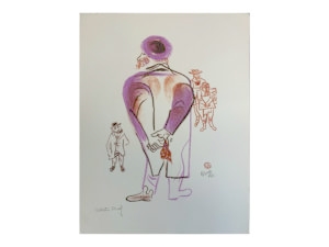 Shtetl Portfolio Plate 23 Untitled (Aloof)