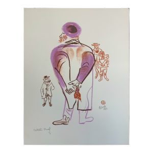 Shtetl Portfolio Plate 23 Untitled (Aloof)