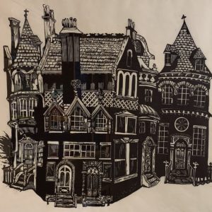 A Gargoyle and Five Doors