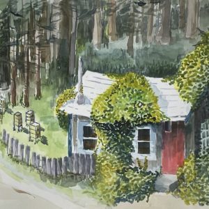 Bee Hive in the Forest