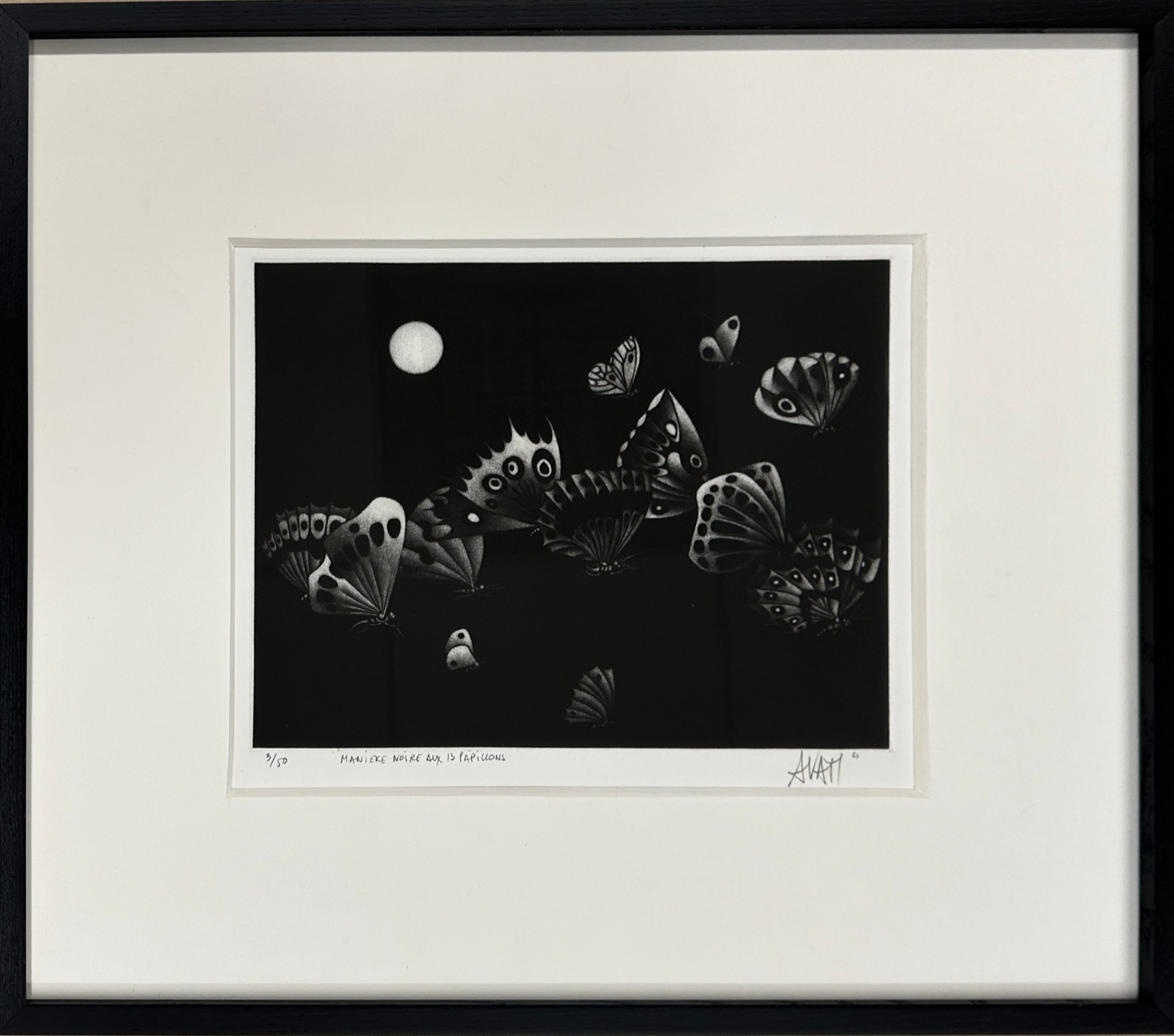13 Butterflies in a Black Manner [Manière Noire aux 13 Papillons]