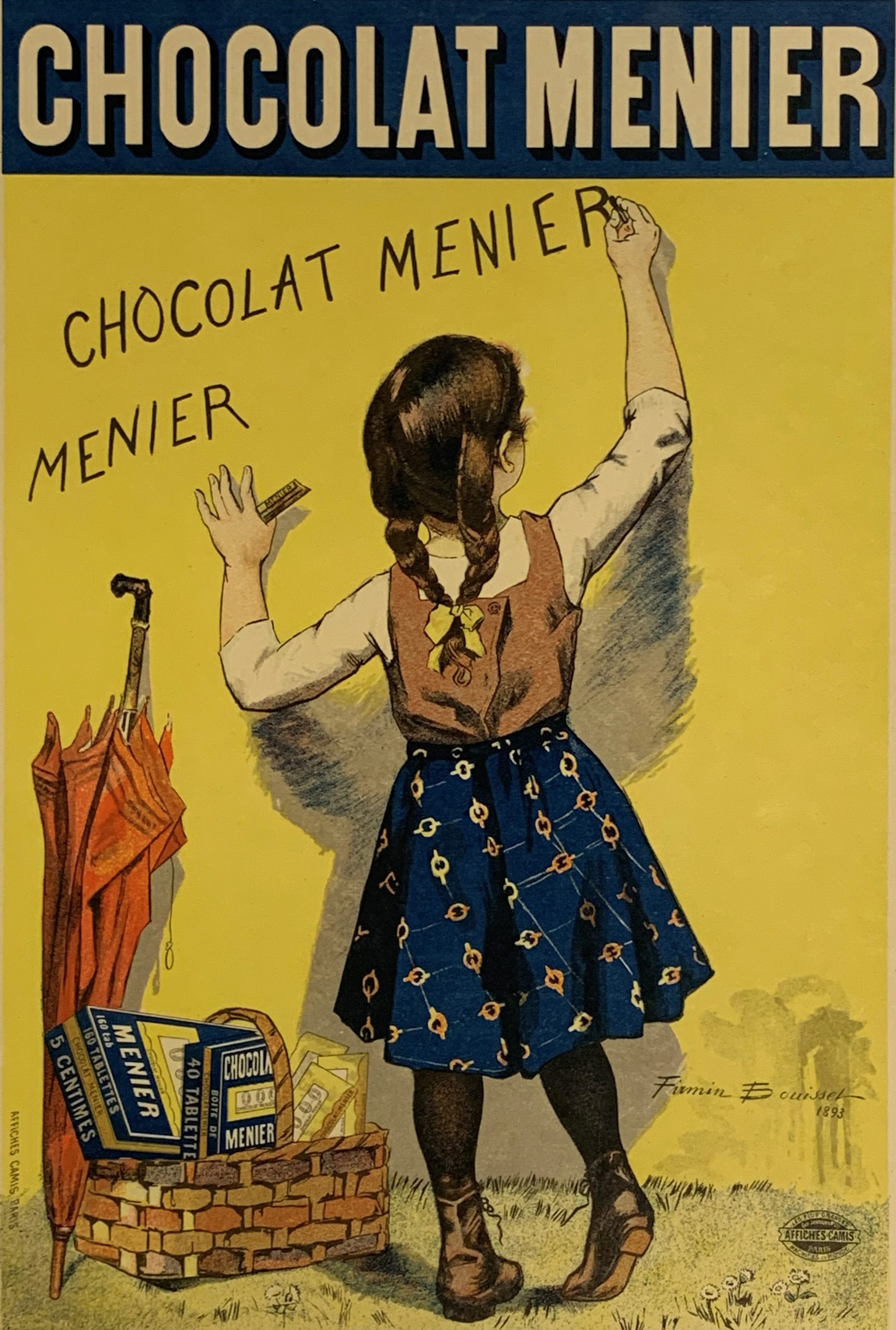 Affiche pour le "Chocolat Menier", printed in 1892 by Imprimerie Camis et Cie, Paris,