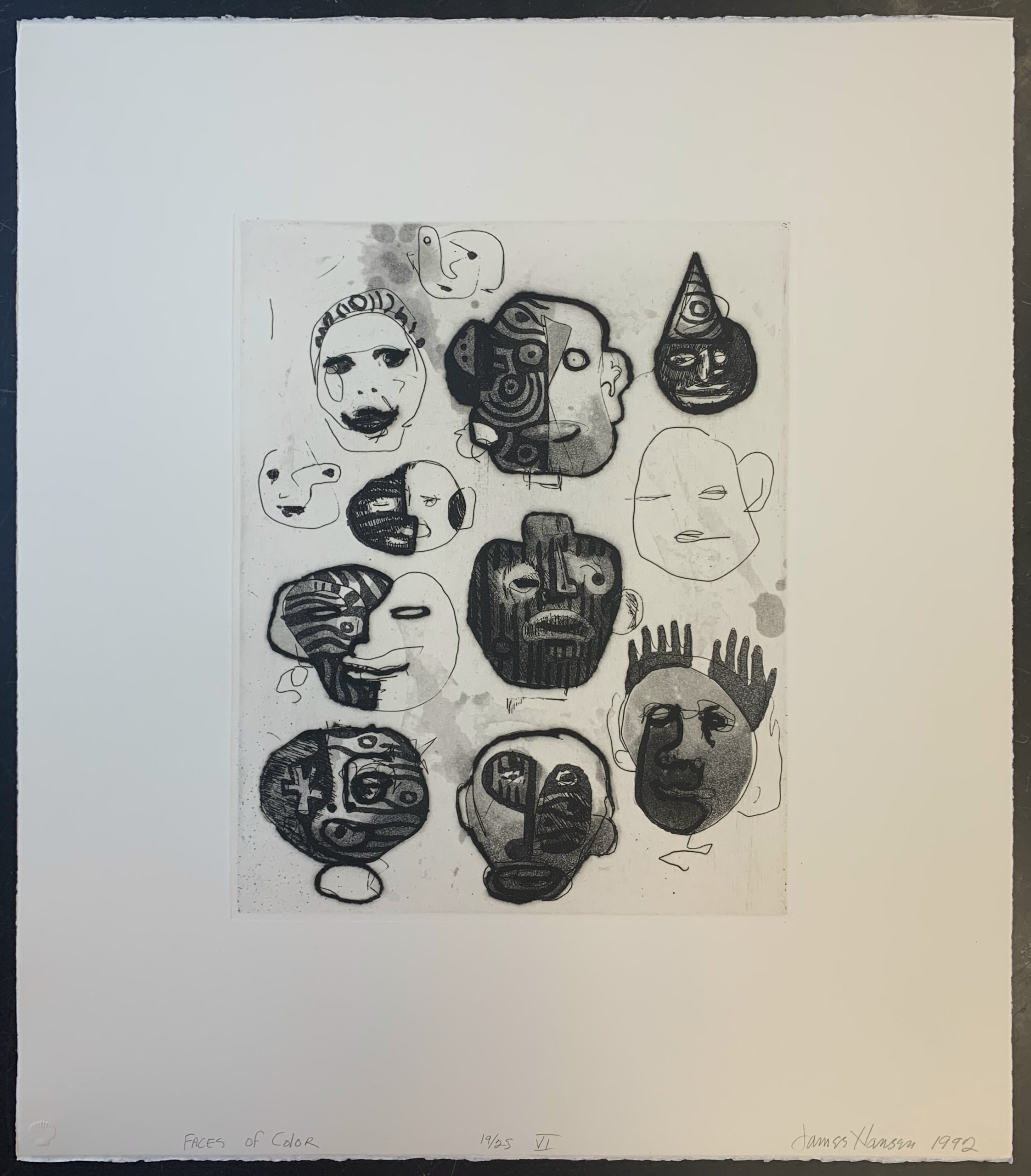 Face of Color, from the Saltimbanques Portfolio - Image 2