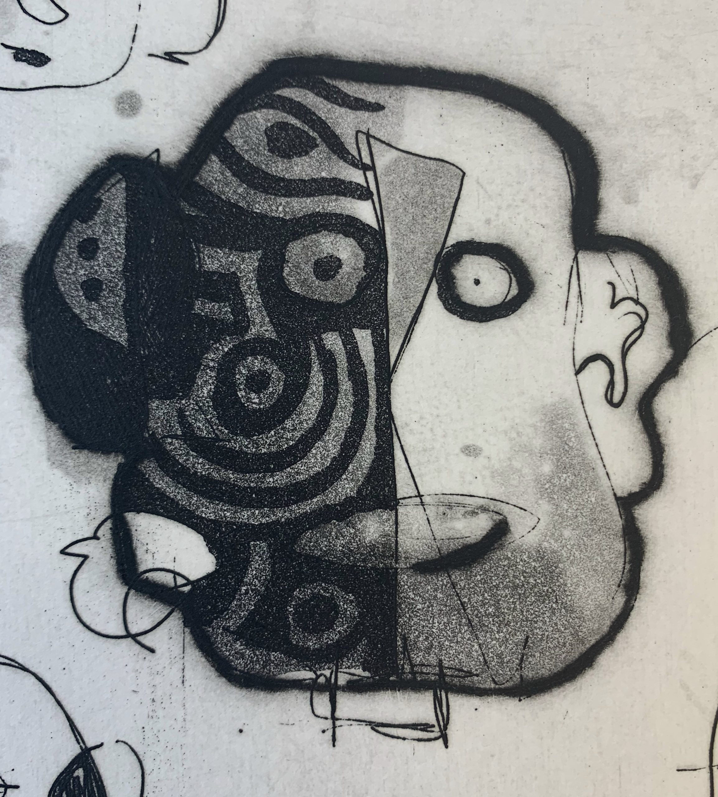 Face of Color, from the Saltimbanques Portfolio - Image 9
