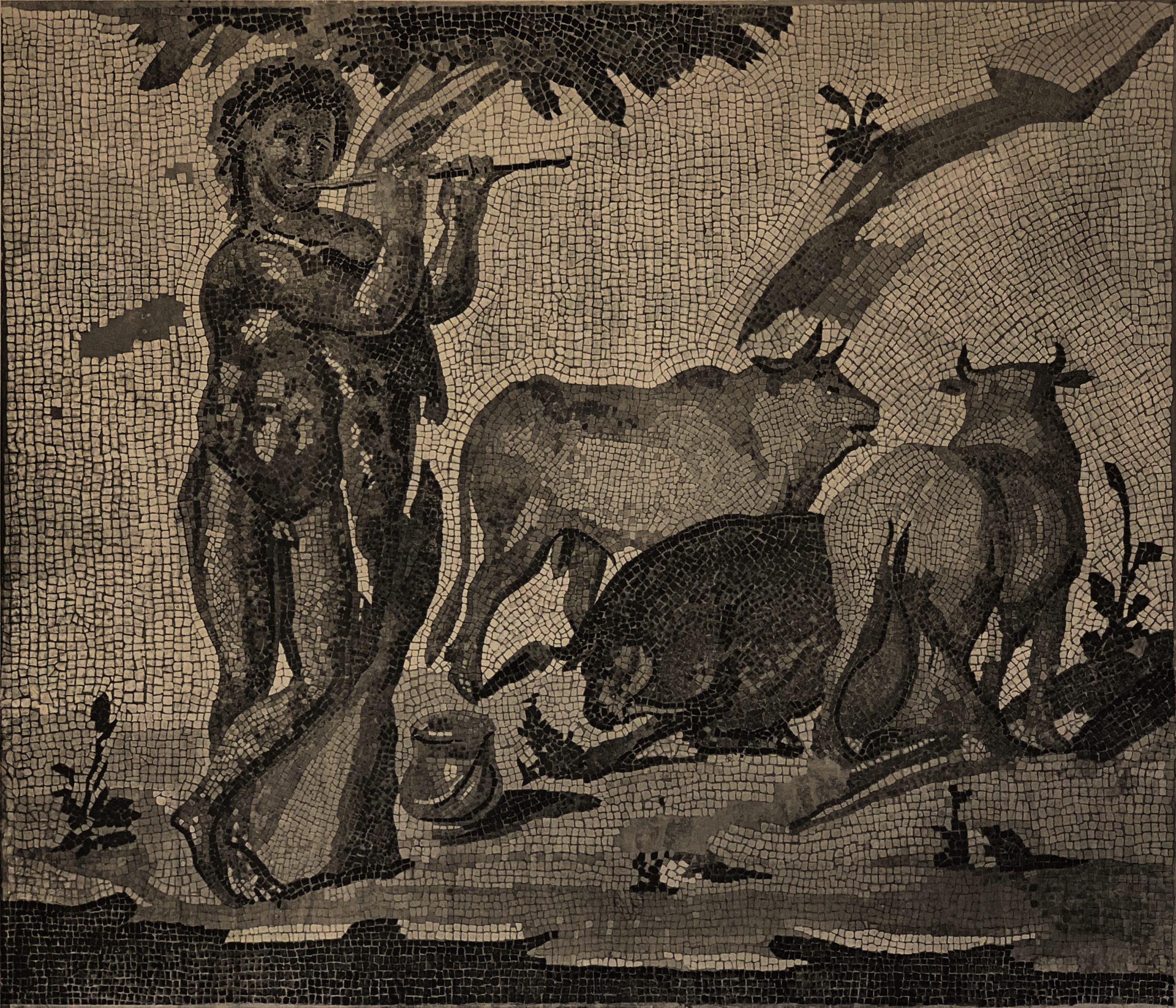 Picture on South Side of Atrium, from the Corinth Excavations Portfolio