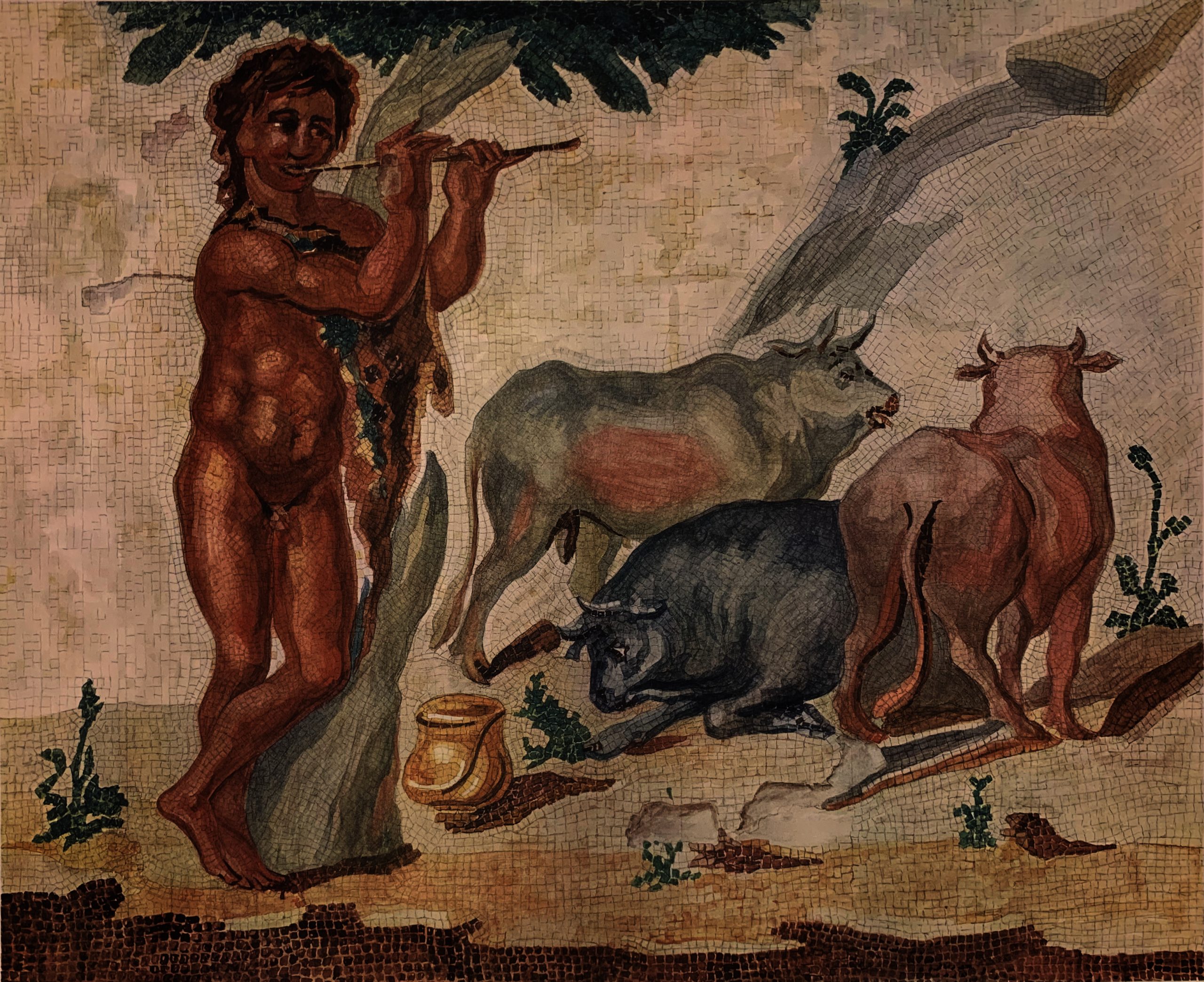 Picture on South Side of Atrium, from the Corinth Excavations Portfolio - Image 2