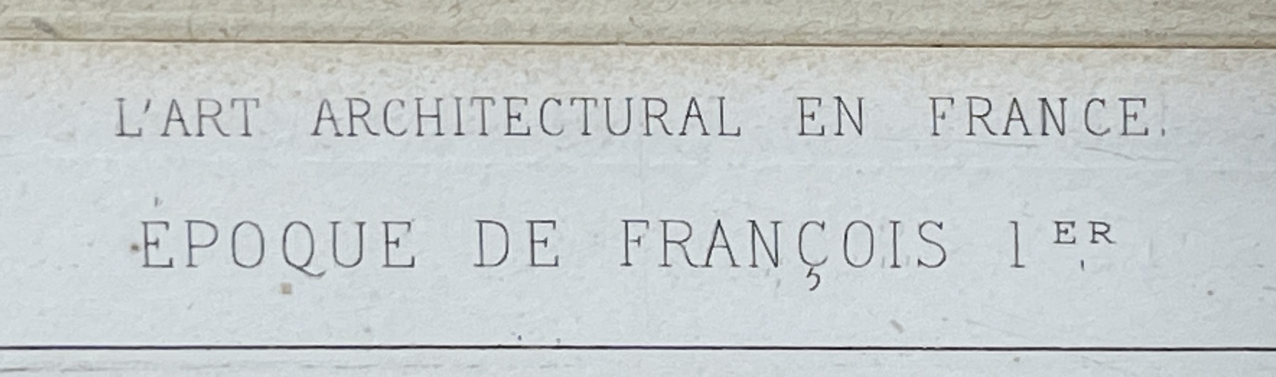 Plan du Lafond en Pierre de la Chapelle des Fonts Baptismaux, Église de Tillières - Image 7