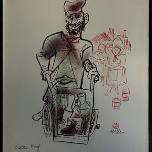 Untitled (Pushcart Peddler) from the Shtetl Portfolio